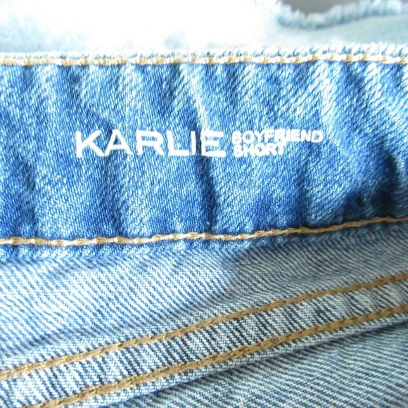 SOLDL1961 Karlie Boyfriend Shorts Light Distressed - Picture 6 of 7